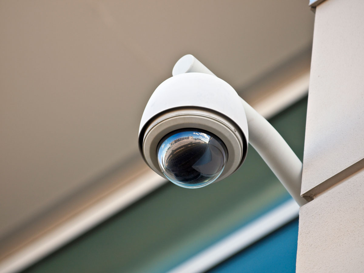 CCTV Camera at a commercial building in Ponte Vedra, FL